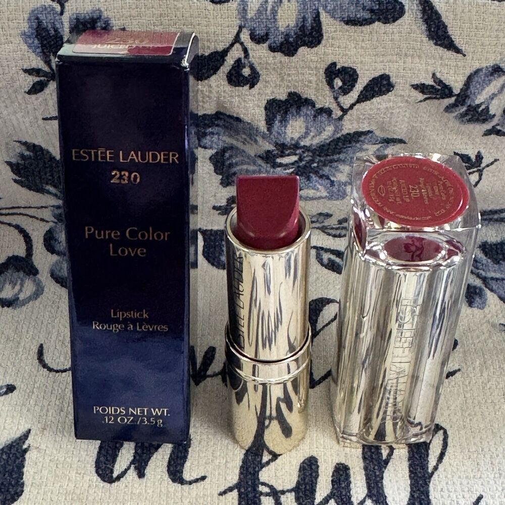 Estee Lauder Pure Color Love Lipstick - 230 Juiced Up -Full Size - NIB